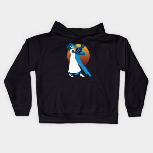 Waltz dancers Kids Hoodie